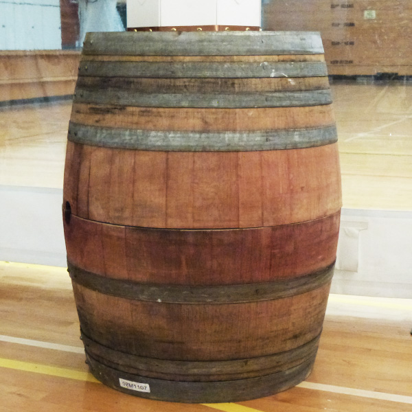 Half wine barrels